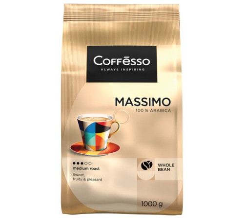 Кофе в зернах COFFESSO 