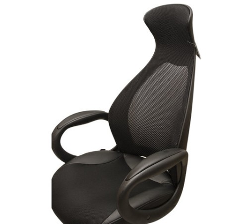 Кресло офисное BRABIX PREMIUM "Genesis EX-517", пластик черный, ткань/экокожа/сетка черная, 531574 Кресло офисное BRABIX PREMIUM "Genesis EX-517", пластик черный, ткань/экокожа/сетка черная, 531574