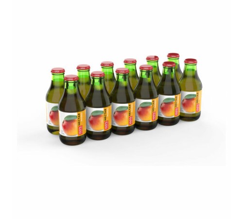 Нектар BARINOFF Манго, с мякотью, 0,25 л, в стеклянной бутылке, 261