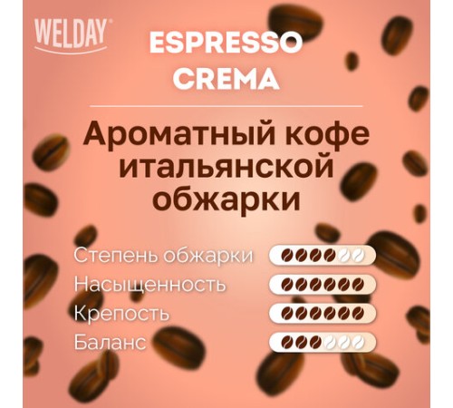 Кофе в зернах WELDAY (ВЭЛДЭЙ) 
