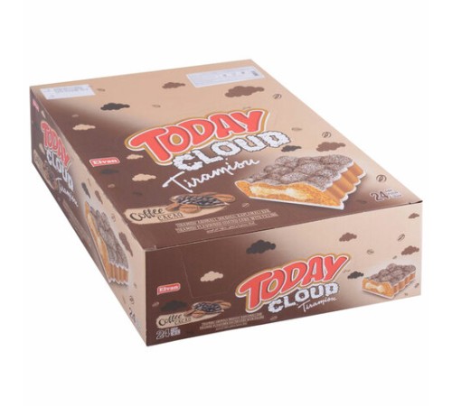 Пирожное TODAY со вкусом тирамису 40 г, ТУРЦИЯ, в шоу-боксе, 1380т