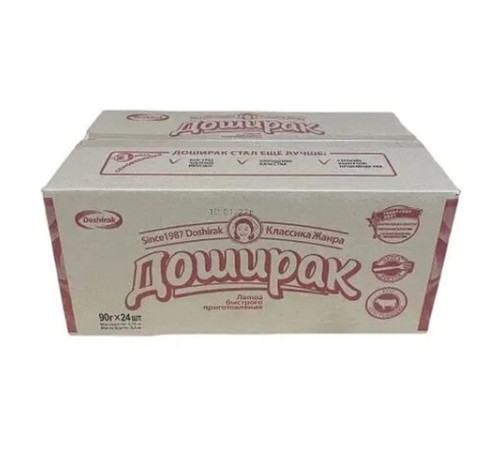 Лапша ДОШИРАК со вкусом говядины 90 г, 10853