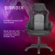 Кресло компьютерное BRABIX "Rider Plus EX-544" КОМФОРТ, экокожа, черное/серое, 531582