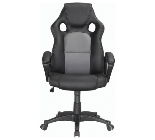 Кресло компьютерное BRABIX "Rider Plus EX-544" КОМФОРТ, экокожа, черное/серое, 531582 Кресло компьютерное BRABIX "Rider Plus EX-544" КОМФОРТ, экокожа, черное/серое, 531582