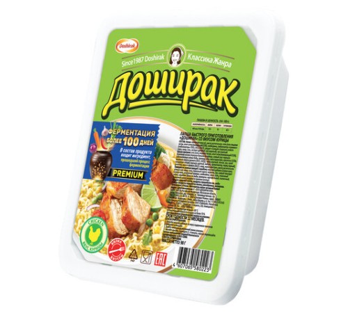 Лапша ДОШИРАК со вкусом курицы 90 г, 10706