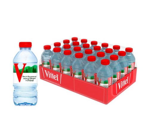 Вода негазированная минеральная VITTEL, 0,33 л, ФРАНЦИЯ, УТ-00003390