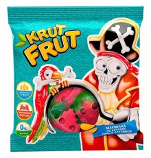 Мармелад жевательный в форме черепов и костей, 70 г, KRUTFRUT,, РВМ570