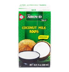 Кокосовое молоко AROY-D, 0,5 л, ИНДОНЕЗИЯ, 20153