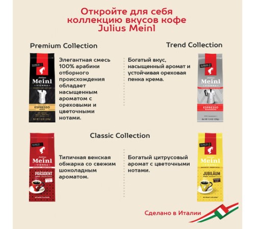 Кофе молотый JULIUS MEINL 