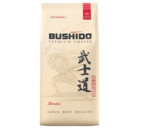 Кофе в зернах BUSHIDO 