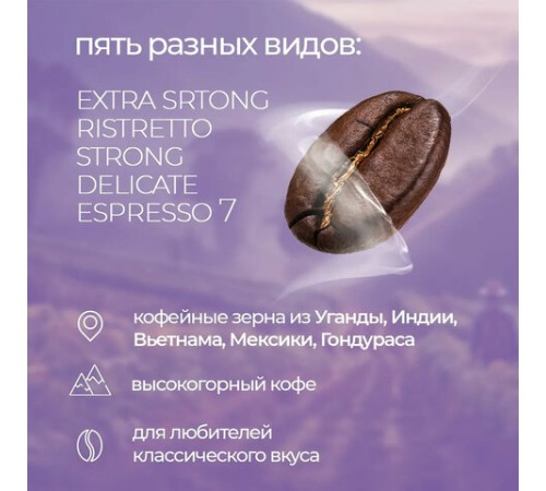 Кофе в капсулах 100 порций 