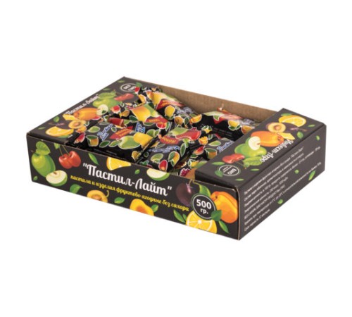 Пастила фруктовая Пастил-Лайт, ассорти вкусов, без добавления сахара, 500 г, УТ-00002476