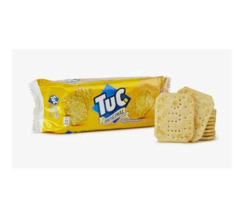 Крекеры TUC, оригинальные с солью, 100 г, 9001026