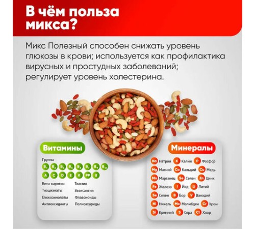 Ореховая смесь сушеная NARMAK 