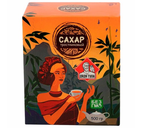 Сахар кусковой тростниковый, 500 г