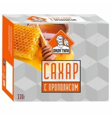 Сахар кусковой с экстрактом прополиса, 330 г