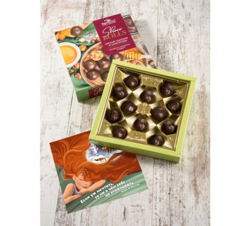 Конфеты-грильяж в шоколаде 