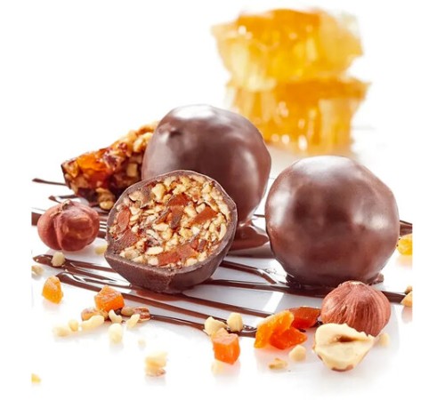 Конфеты-грильяж в шоколаде 