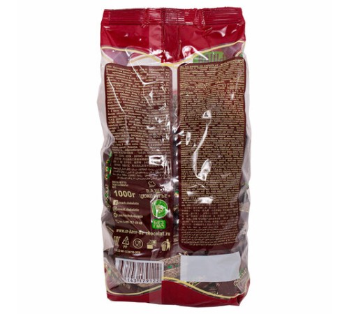 Конфеты мультизлаковые CO BARRE DE CHOCOLAT с темной глазурью, 1000 г