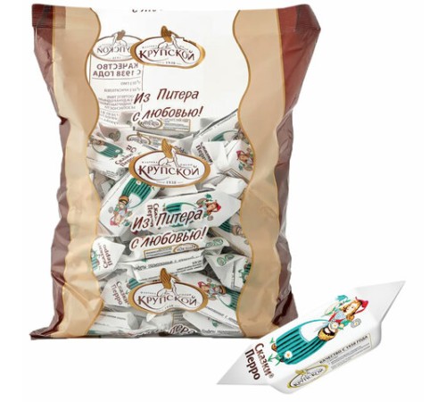 Конфеты вафельные ФАБРИКА ИМ. КРУПСКОЙ 