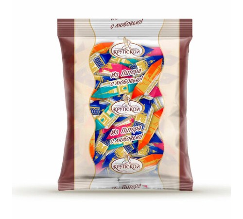 Конфеты глазированные ФАБРИКА ИМ. КРУПСКОЙ 
