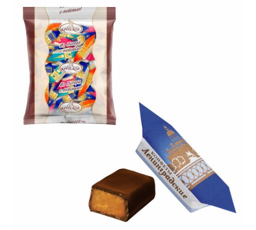 Конфеты глазированные ФАБРИКА ИМ. КРУПСКОЙ 