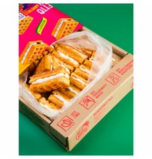 Вафли мягкие с суфле ДАРЛЕТТО со вкусом вишни, 1,08 кг
