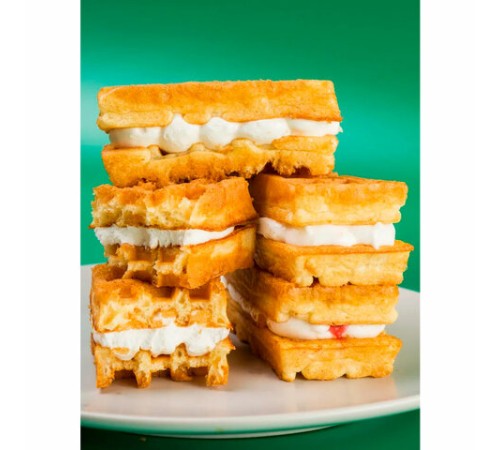 Вафли мягкие с суфле ДАРЛЕТТО со вкусом малины, 1,08 кг