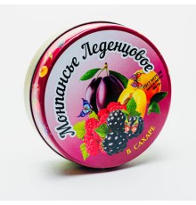 Монпансье леденцовое в сахаре с фруктовым вкусом, 80 г