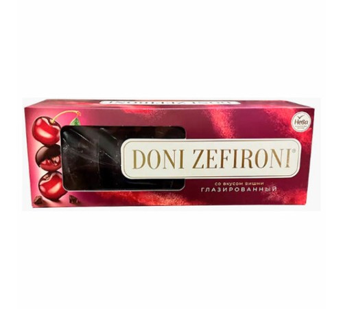 Зефир глазированный DONI ZEFIRONI со вкусом вишни, 210 г
