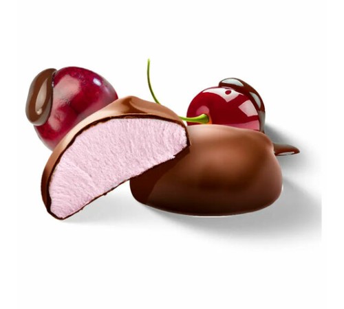 Зефир глазированный DONI ZEFIRONI со вкусом вишни, 210 г