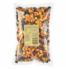 Смесь жареных орехов и изюма, СЕМУШКА, 1 кг