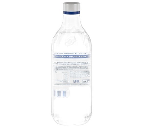 Вода негазированная питьевая LEGEND OF BAIKAL 0,5 л, стеклянная бутылка, УТ-00000655