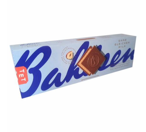Вафли BAHLSEN с молочным шоколадом и начинкой из орехового крема 125 г, ГЕРМАНИЯ