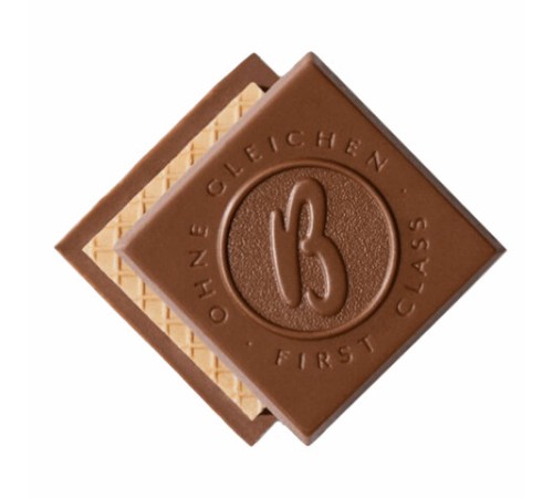 Вафли BAHLSEN с молочным шоколадом и начинкой из орехового крема 125 г, ГЕРМАНИЯ