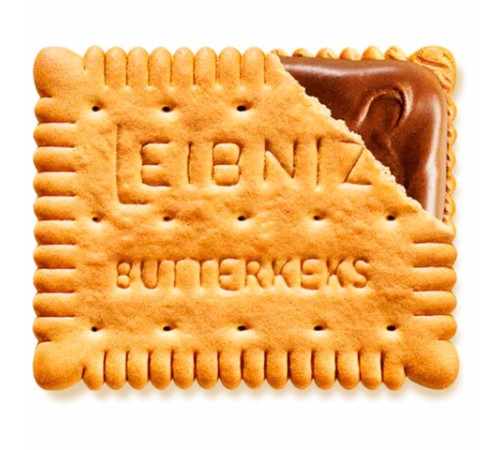 Печенье-сэндвич сливочное LEIBNIZ 