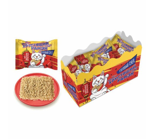 Готовый снек ХРУСТЯЩИЙ РАМЭН 