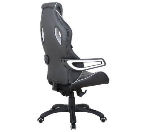 Кресло компьютерное BRABIX "Techno Pro GM-003", экокожа, черное/серое, вставки серые, 531814 Кресло компьютерное BRABIX "Techno Pro GM-003", экокожа, черное/серое, вставки серые, 531814
