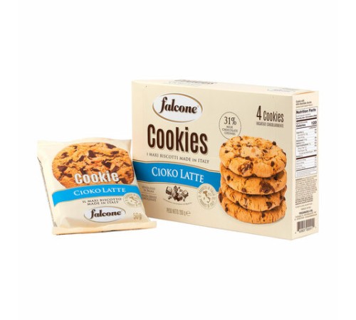 Печенье в индивидуальной упаковке сахарное FALCONE 