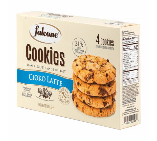 Печенье в индивидуальной упаковке сахарное FALCONE 