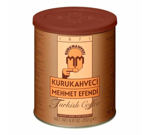 Кофе молотый MEHMET EFENDI 250 г, в жестяной банке