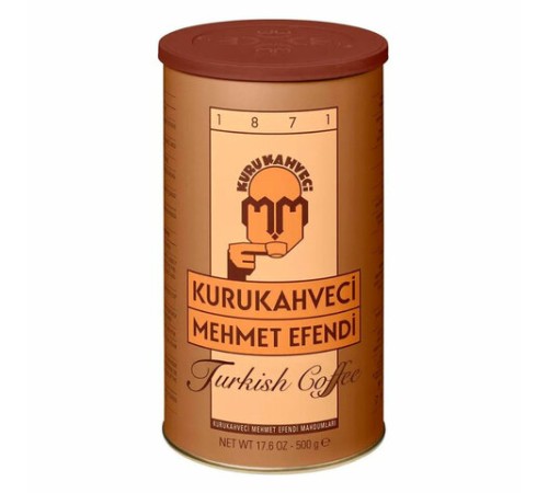 Кофе молотый MEHMET EFENDI 500 г, в жестяной банке
