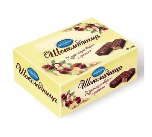 Вафли глазированные КОЛОМЕНСКОЕ 