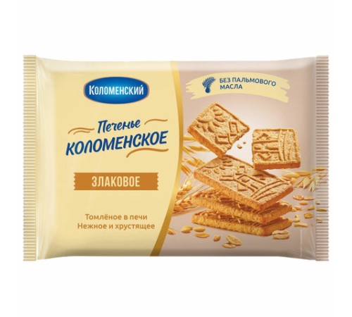Печенье злаковое КОЛОМЕНСКОЕ, 240 г