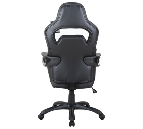 Кресло компьютерное BRABIX "Nitro GM-001", ткань, экокожа, черное, 531817 Кресло компьютерное BRABIX "Nitro GM-001", ткань, экокожа, черное, 531817