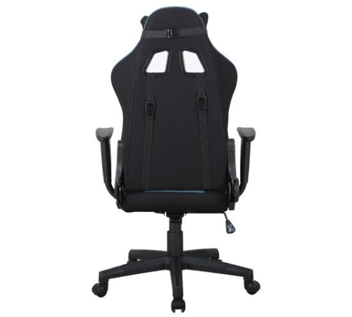 Кресло компьютерное BRABIX "GT Racer GM-100", две подушки, ткань, черное/голубое, 531818 Кресло компьютерное BRABIX "GT Racer GM-100", две подушки, ткань, черное/голубое, 531818