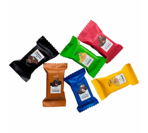 Конфеты мини-вафли в индивидуальной упаковке SORBON 