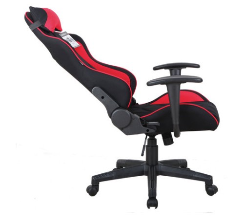 Кресло компьютерное BRABIX "GT Racer GM-101", подушка, ткань, черное/красное, 531820 Кресло компьютерное BRABIX "GT Racer GM-101", подушка, ткань, черное/красное, 531820