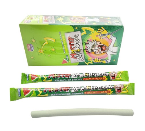Жевательная резинка с кислой пудрой 