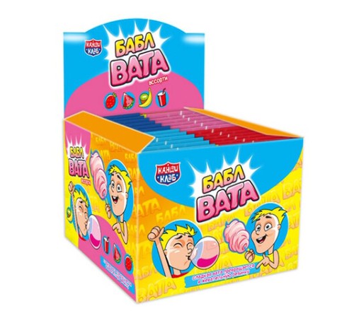 Жевательная резинка сладкая вата 